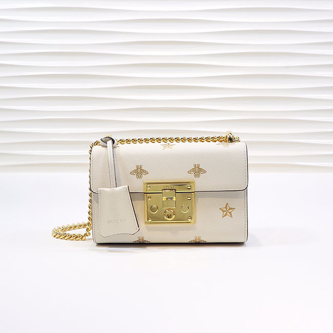 Túi gucci handbag padlock bee star TN148