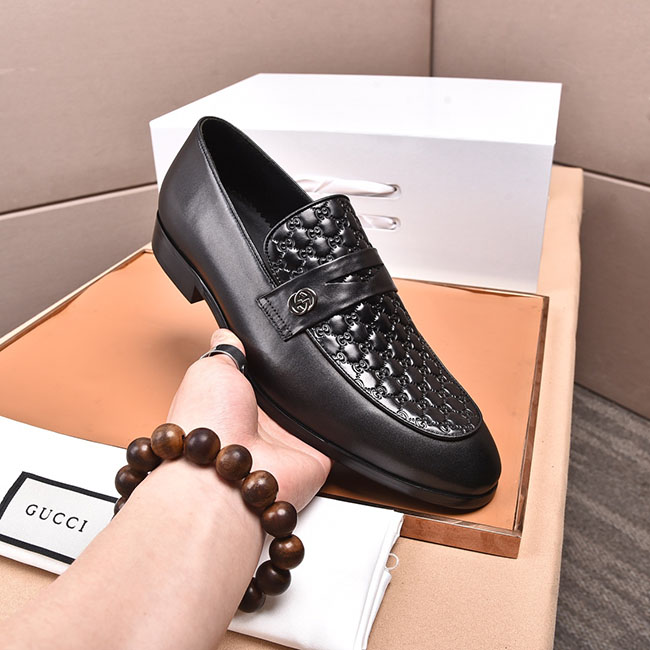 Giày gucci dập nổi loafer 3 màu MB367