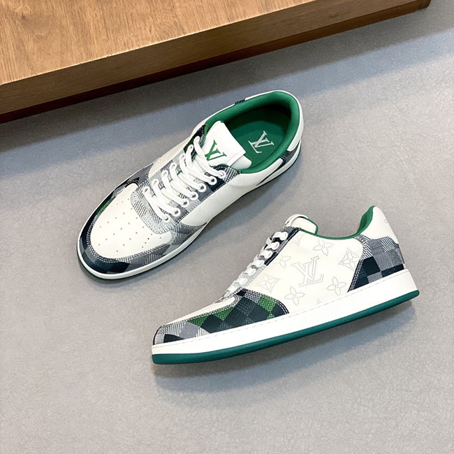 Giày sneaker lv caro like auth MB333