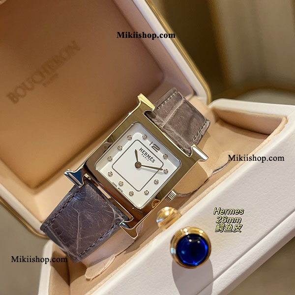 Đồng hồ hermes size 26x26cm DHH08
