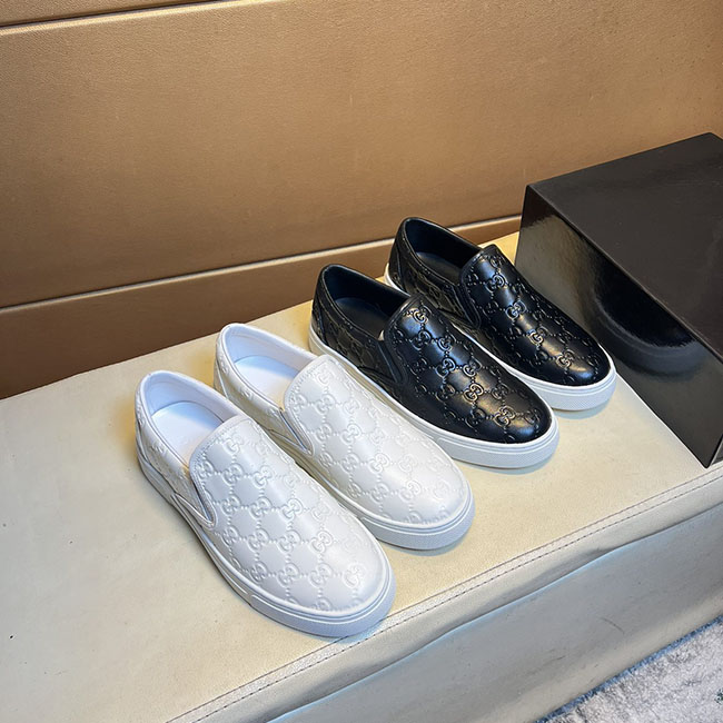 Giày slip on gucci dập nổi MB339