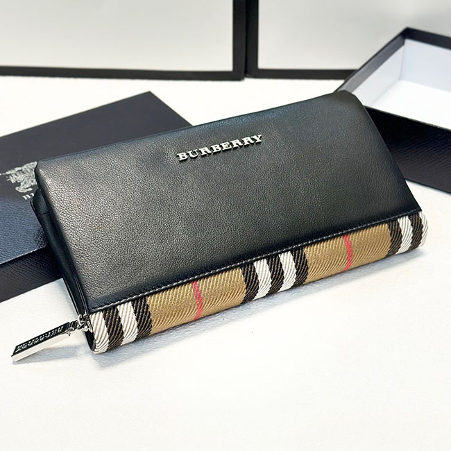 Ví burberry nam 2 ngăn khóa TL102
