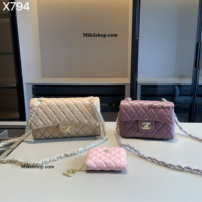 Combo 3 món túi xách Chanel TH75