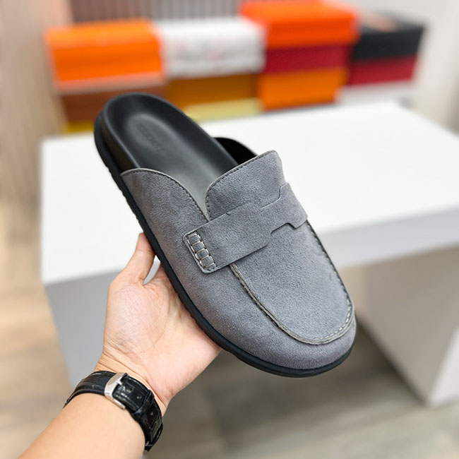 Sục hermes da lộn 6 màu MB267