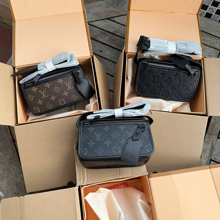 Túi đeo chéo nam LV Bosphore Wearable Wallet HSS02 (sẵn)