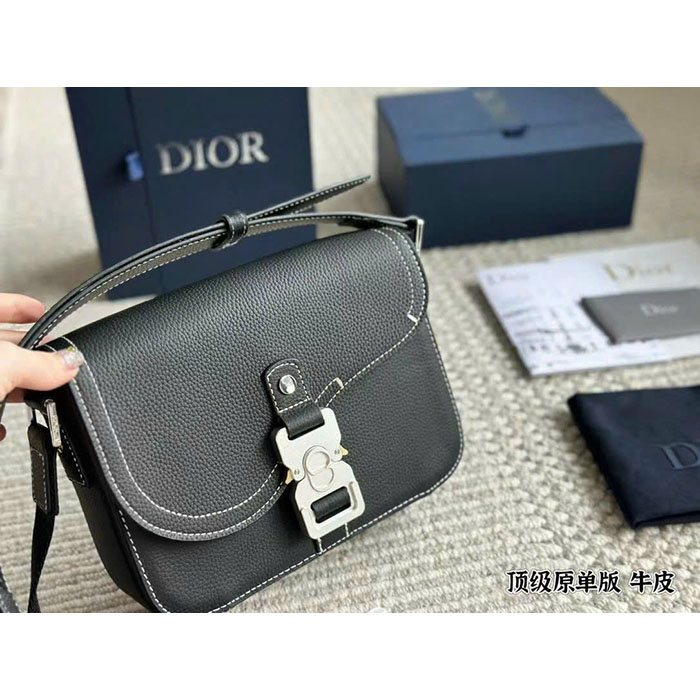 Túi đeo chéo dior nam SADDLE HSS39 (sẵn)