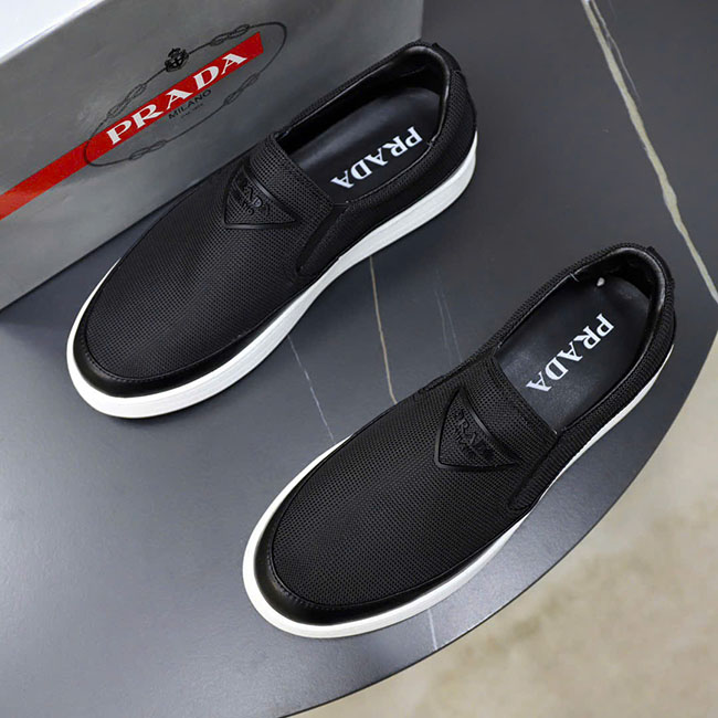 Giày slip on prada 2 màu MB066